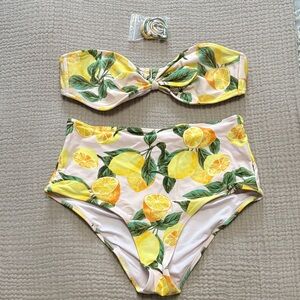 Forever 21 Citrus Print Bikini